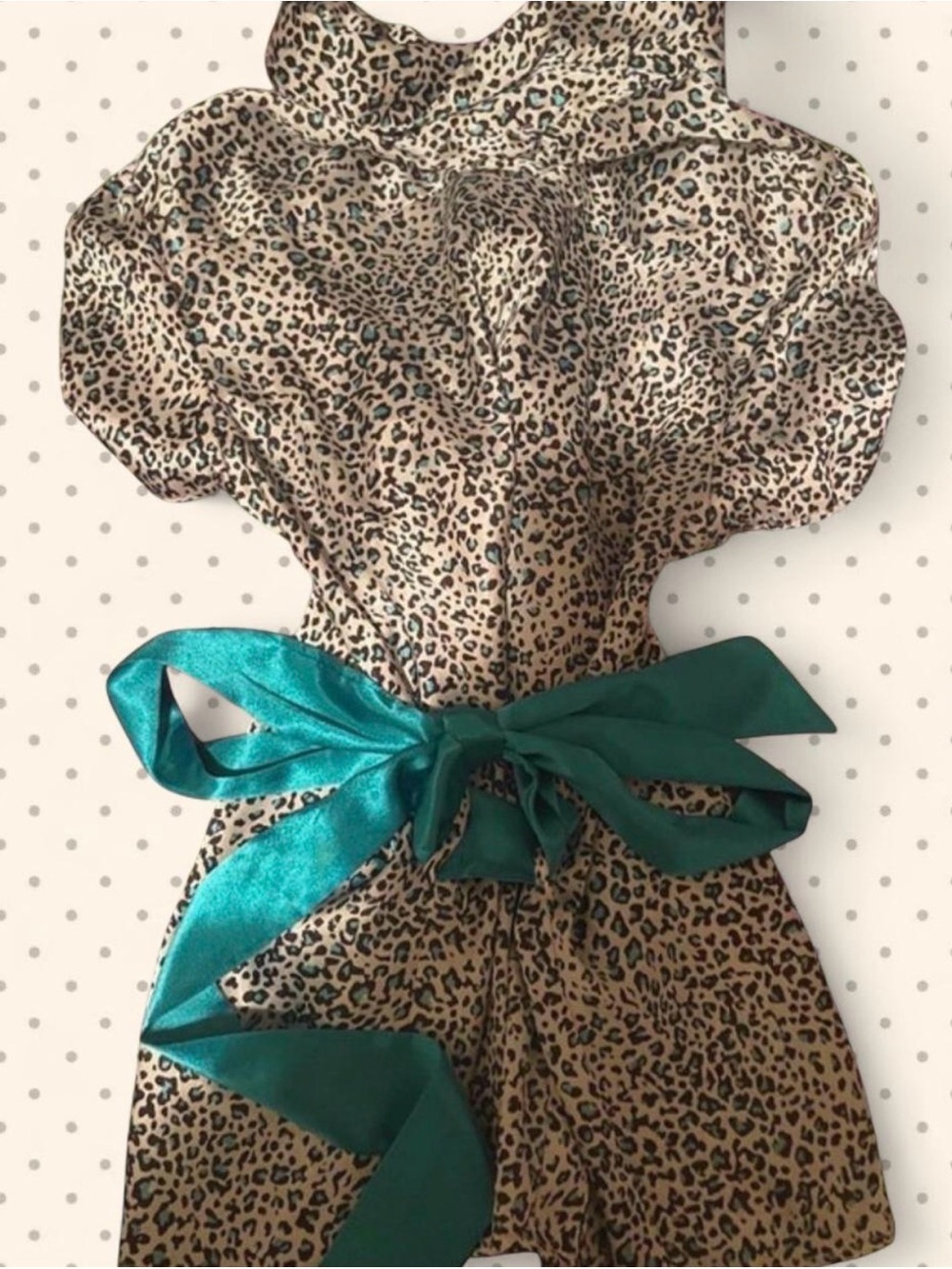 Heart and soul leopard print top